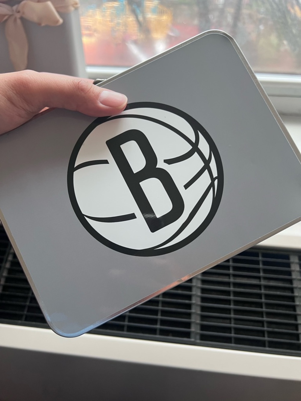 Brooklyn Nets Stadium Give Away Metal Lunchbox - Not Sold In Stores